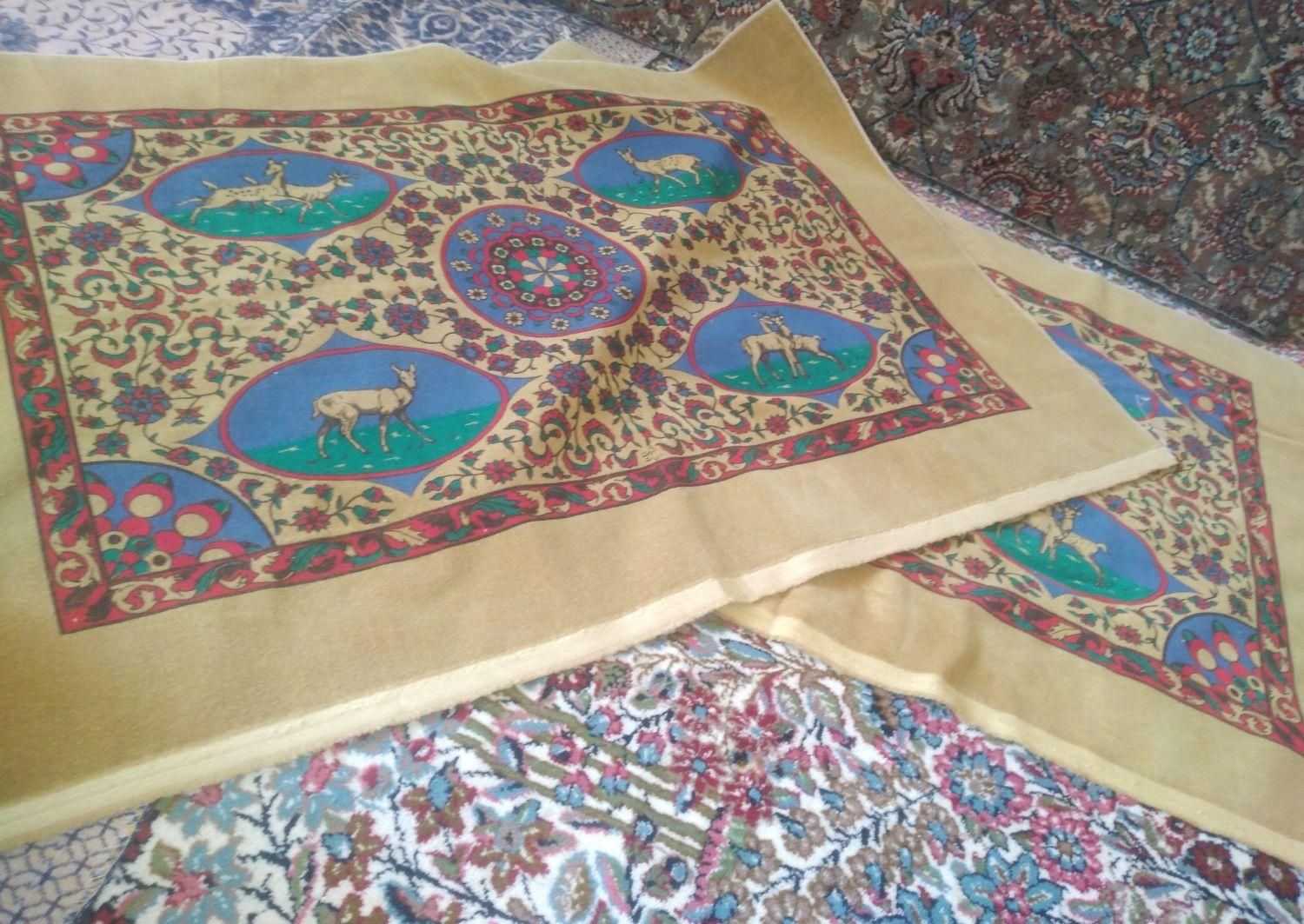 پارچه ماشینی مخمل|پشتی|کرمان, |دیوار