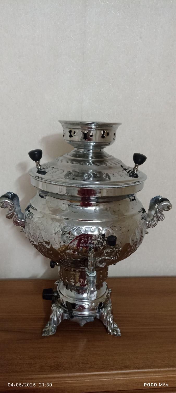 سماور ده لیتری جنس خوب|قوری، کتری، قهوه‌ساز دستی|تهران, یاخچی‌آباد|دیوار