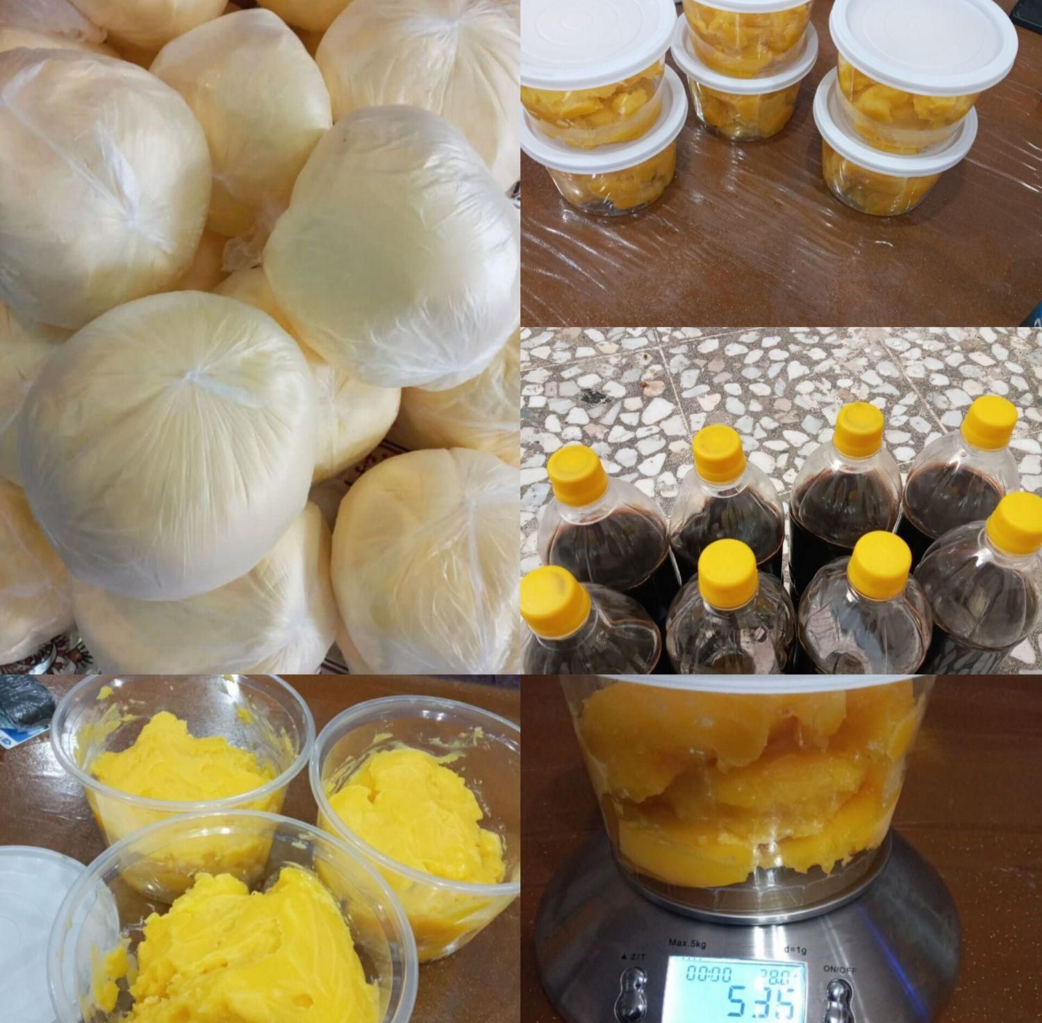 کره محلی، روغن زرد ارگانیک، دوشاب محلی|خوردنی و آشامیدنی|رشت, سلیمانداراب|دیوار