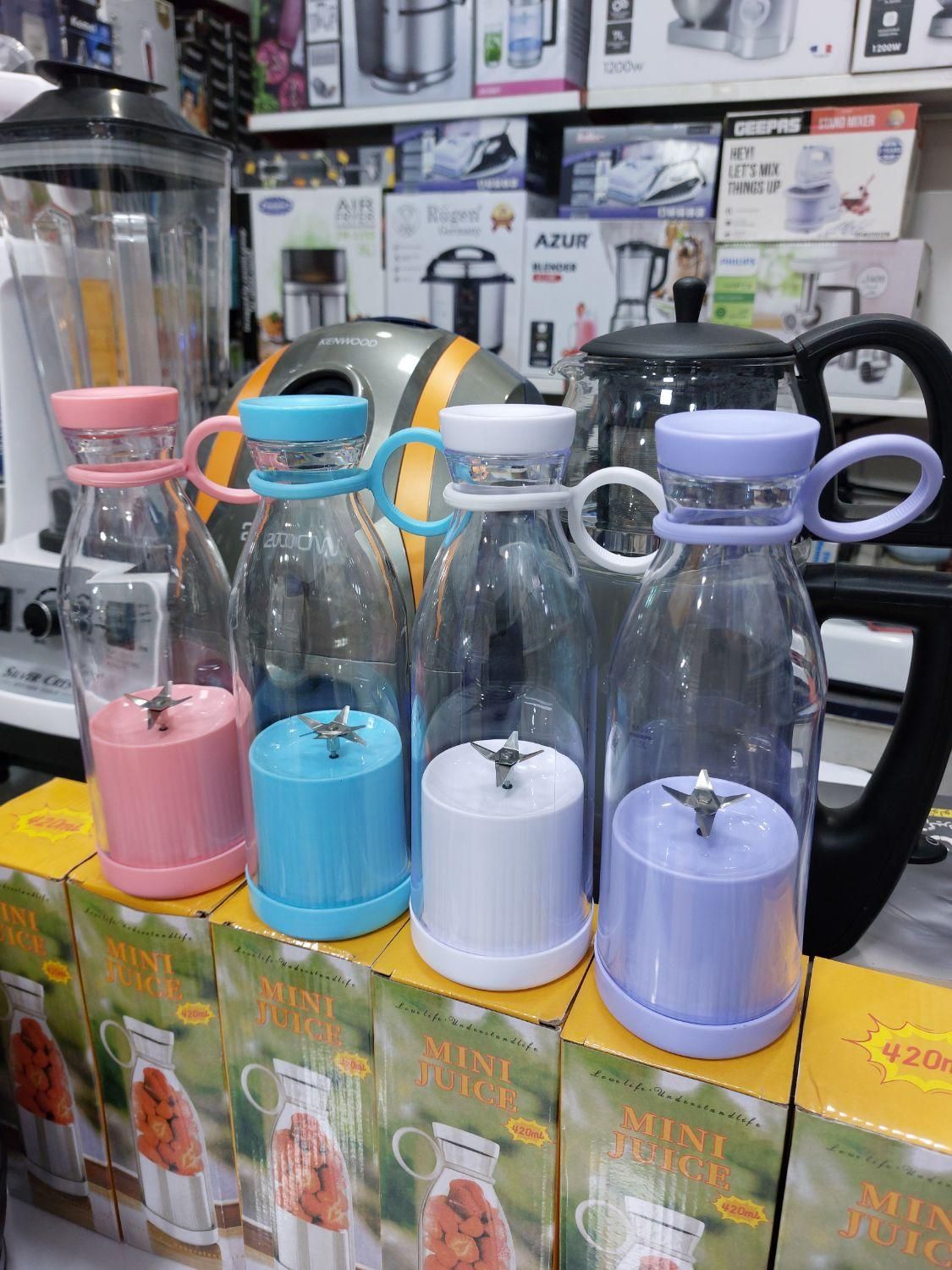 آبمیوه‌گیری قابل حمل شارژی (شیکر) 420 میل|آبمیوه‌گیر و آب‌مرکبات‌گیر|سنندج, |دیوار