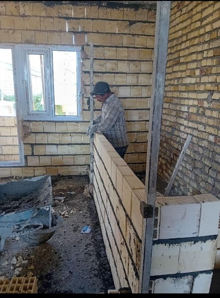 بنایی وسیمانکاری ودیوارچینی|خدمات پیشه و مهارت|ملایر, |دیوار