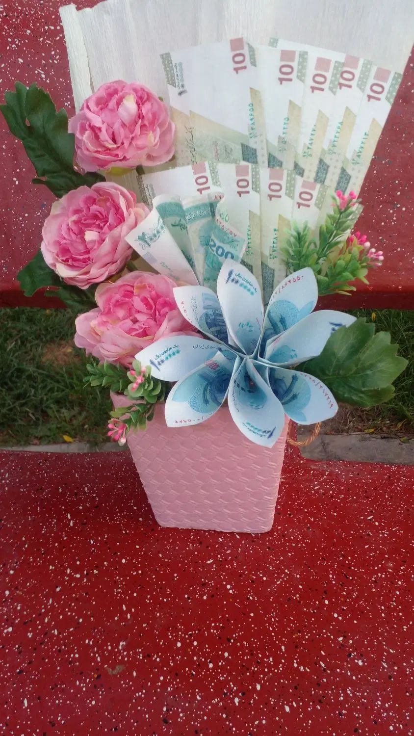 کادوتولد باکس گل تزیین پول تابلو دسته گل گیفت حنا|صنایع دستی و سایر لوازم تزئینی|تهران, خاوران|دیوار