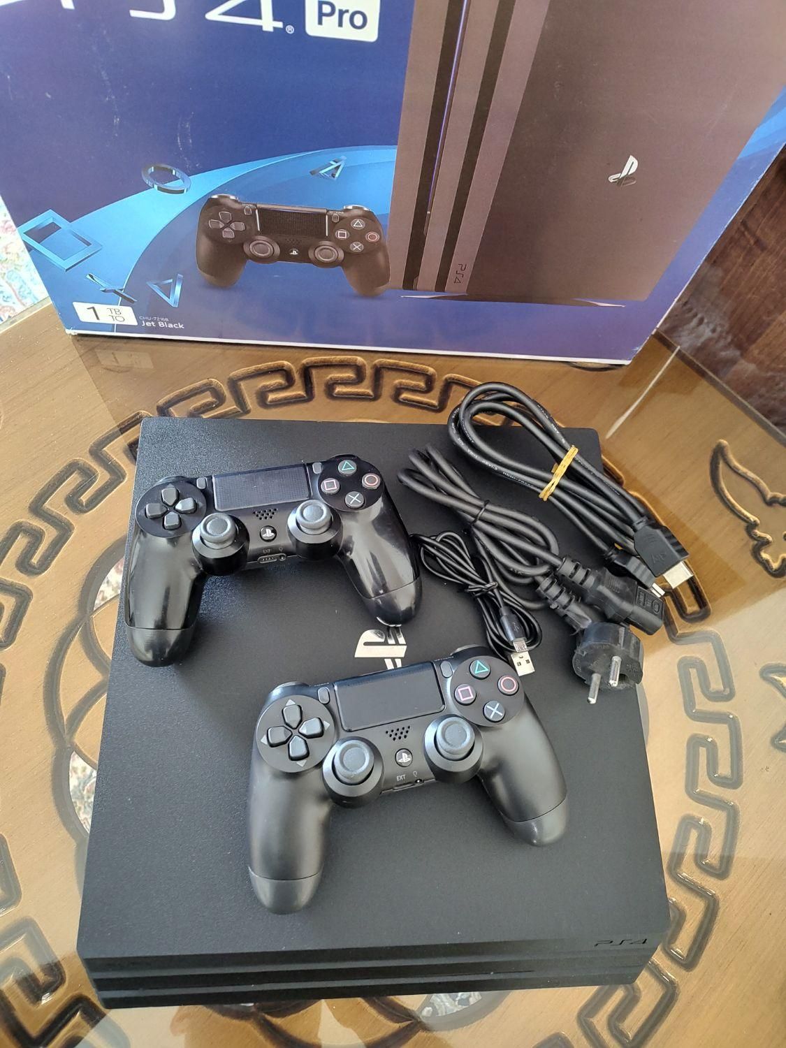 PS4 PRO 1 TB|کنسول، بازی ویدئویی و آنلاین|قائم‌شهر, |دیوار