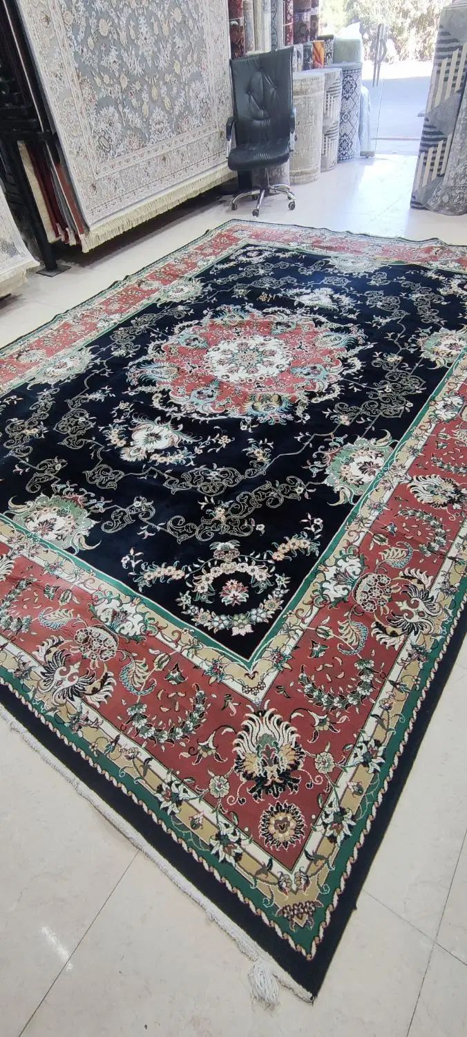 فرش ۱۲و۹متری سرمه ای|فرش|کرج, شعبان‌آباد|دیوار