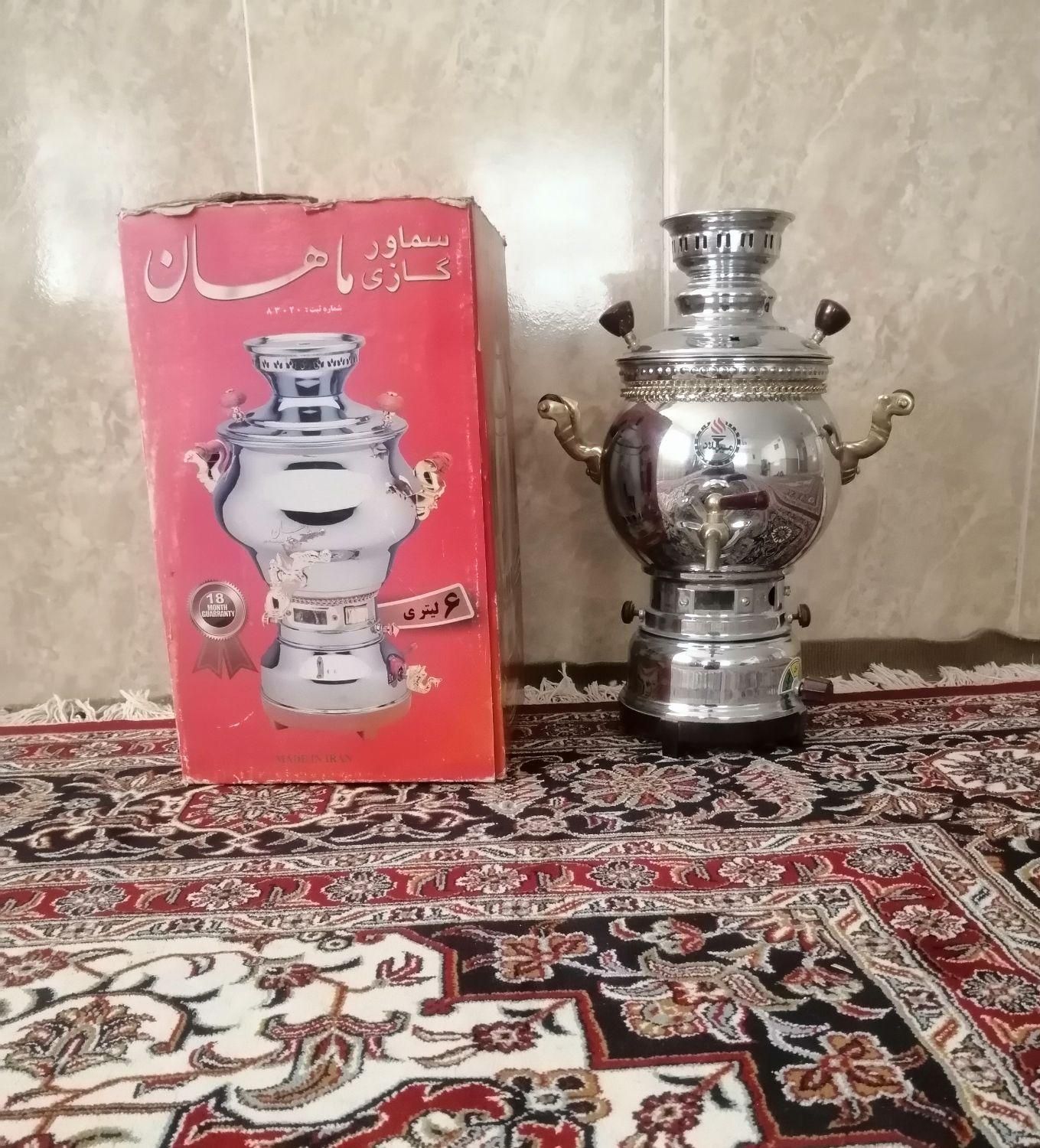 سماور گازی قدیمی نوی نو|سماور، چای‌ساز، قهوه‌ساز|بجنورد, |دیوار