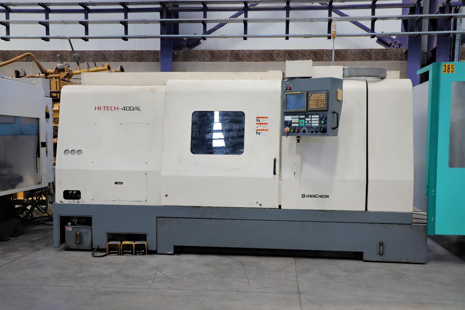 تراش سی ان سی hwacheon Hi-tech 400L سال ساخت 2006|ماشینآلات صنعتی|یزد, |دیوار