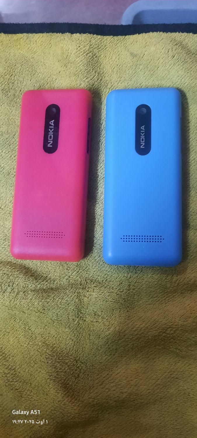 نوکیا ۲۰۶ دوسیم اصلی|موبایل|مشهد, ثامن|دیوار