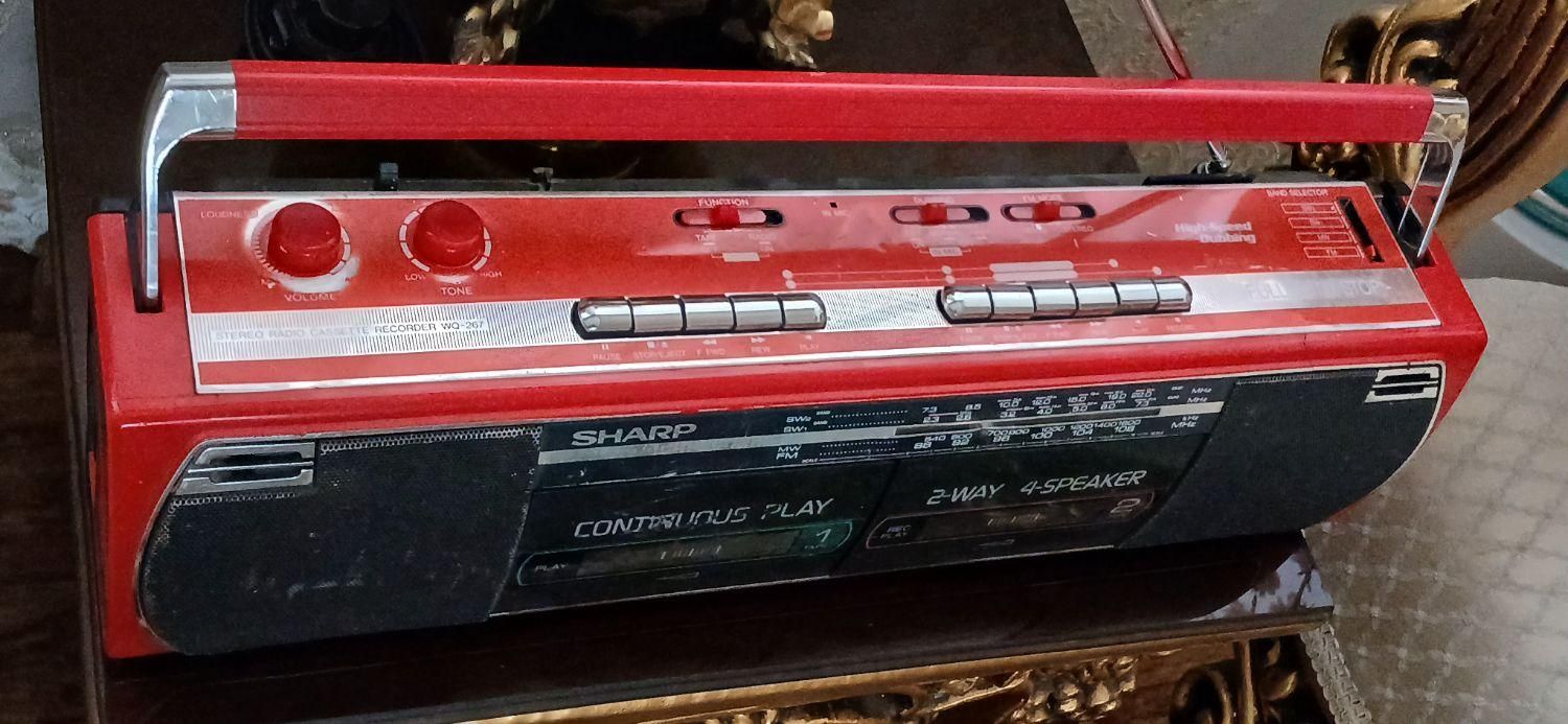 رادیوضبط شارپ اصل ژاپن|سیستم صوتی خانگی|شازند, |دیوار