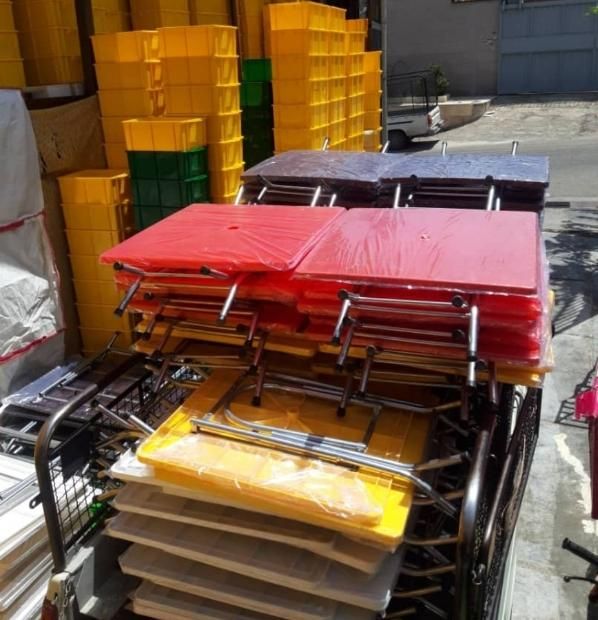 میز تاشو پلاستیک نهارخوری مستطیل صندلی|میز و صندلی غذاخوری|تهران, خرمشهر|دیوار