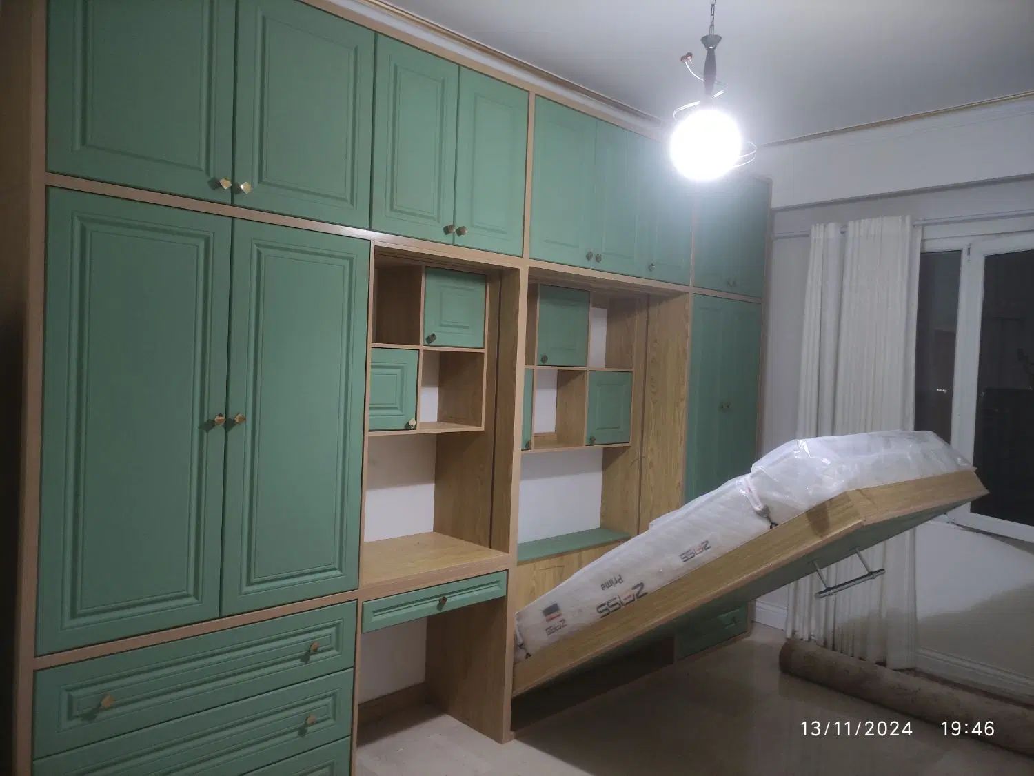 تخت کمجا نئوکلاسیک روکش کره کد5514|تخت و سرویس خواب|تهران, اتحاد|دیوار