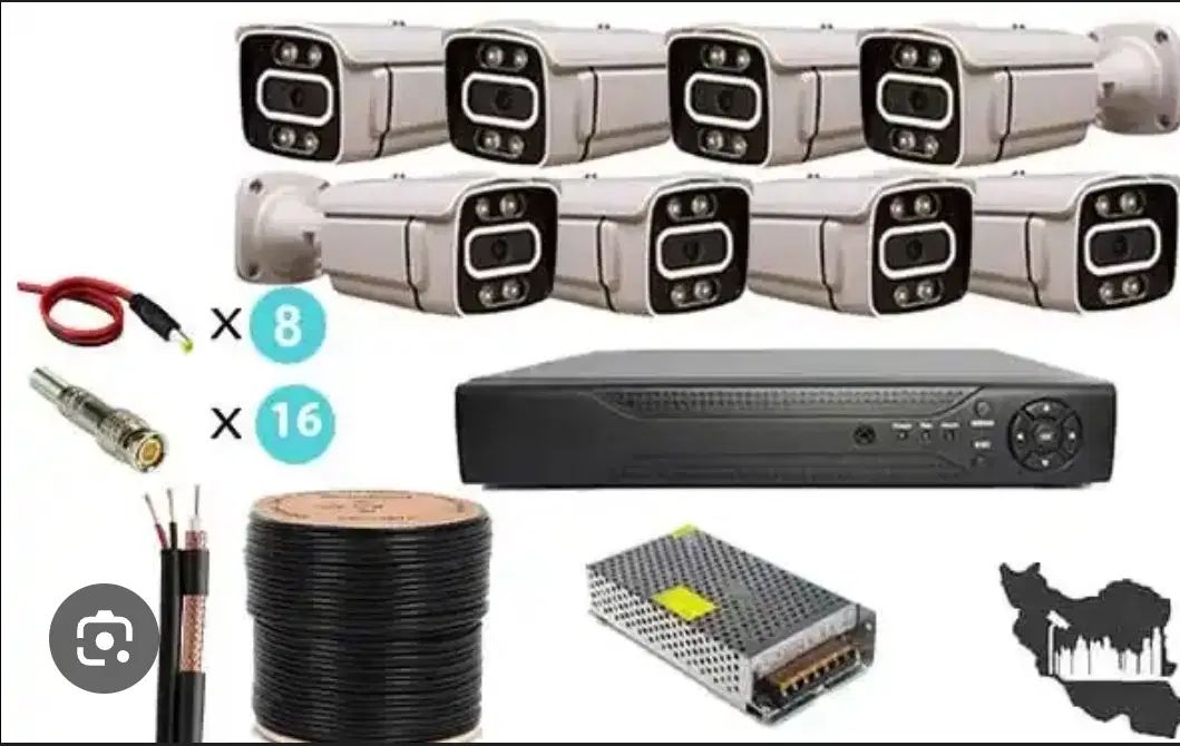 پک دوربین مداربسته ۵ مگ و ۲ مگ|دوربین مداربسته|بوشهر, |دیوار