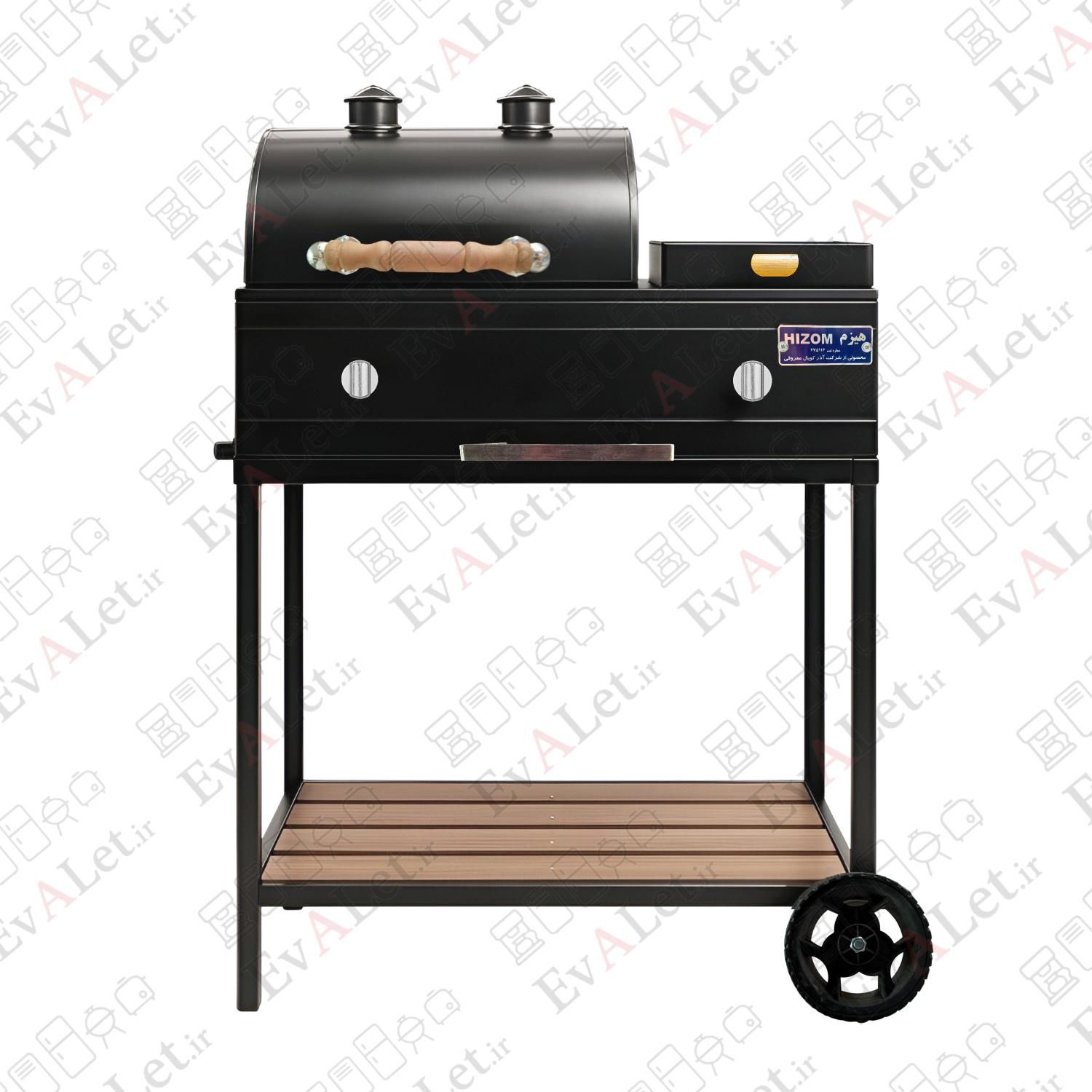 باربیکیو لعابی گازی پلوپزدار هیزم مدل L80P|اجاق گاز و لوازم برقی پختوپز|تبریز, |دیوار
