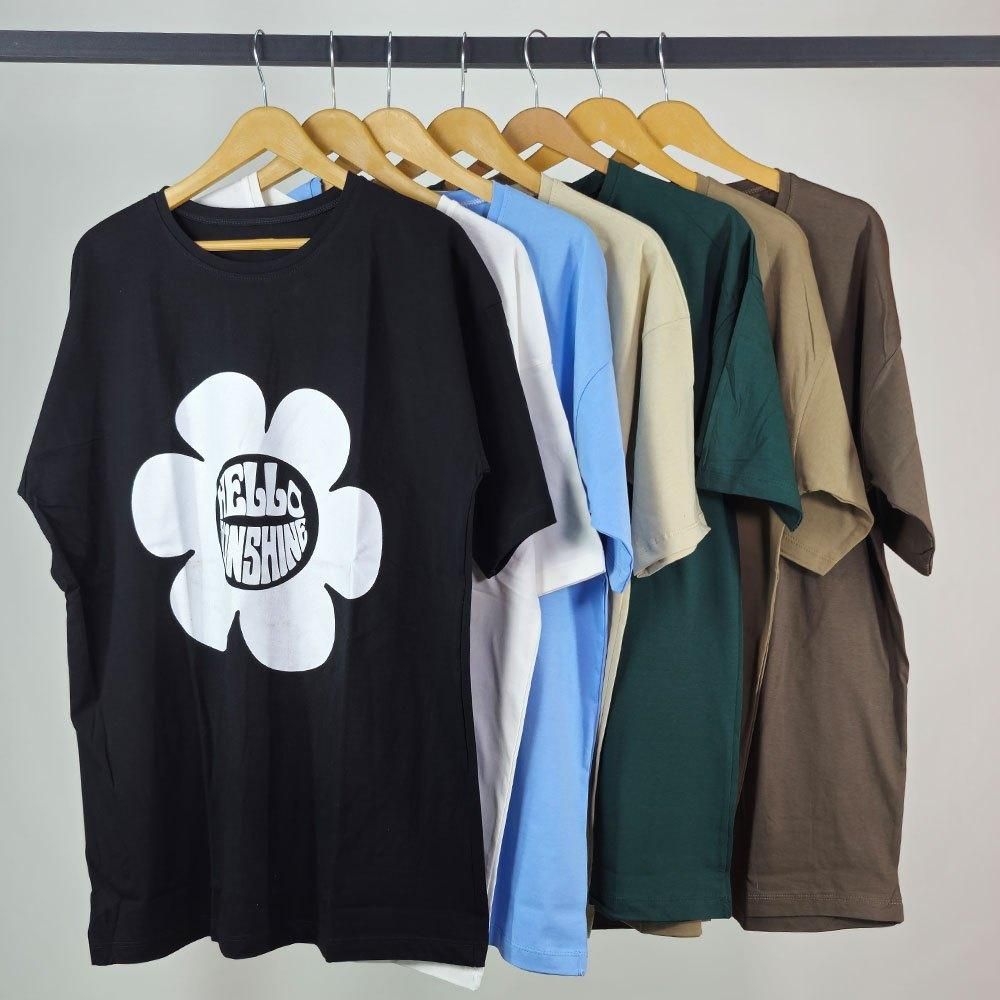 پخش عمده تیشرت لانگ لش Flower پنبه سوپر 28 salwear|لباس|تهران, منیریه|دیوار