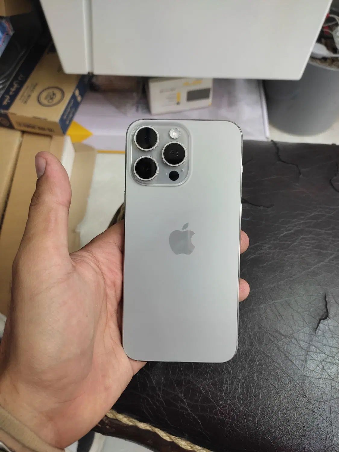 اپل iPhone 15 Pro Max با حافظهٔ ۲۵۶ گیگابایت|موبایل|کرج, کوی کارمندان جنوبی|دیوار