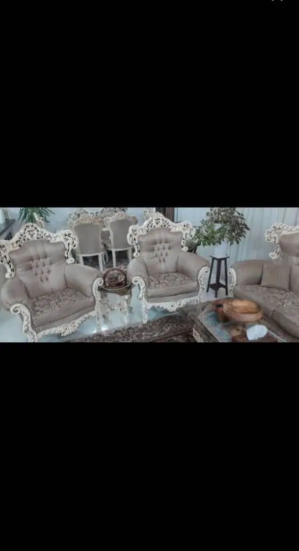 مبل استیل و میز غذاخوری ۶ نفره.سالم و خیلی تمیز|مبلمان خانگی و میز عسلی|کرج, فاز ۱ مهرشهر|دیوار