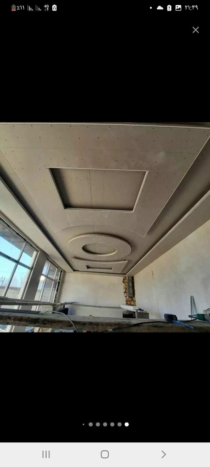 نصاب قرنیز.قاب بندی دیوار ماربل شیت.ترمو.سقف کاذب|خدمات پیشه و مهارت|اسلامشهر, مظفریه|دیوار