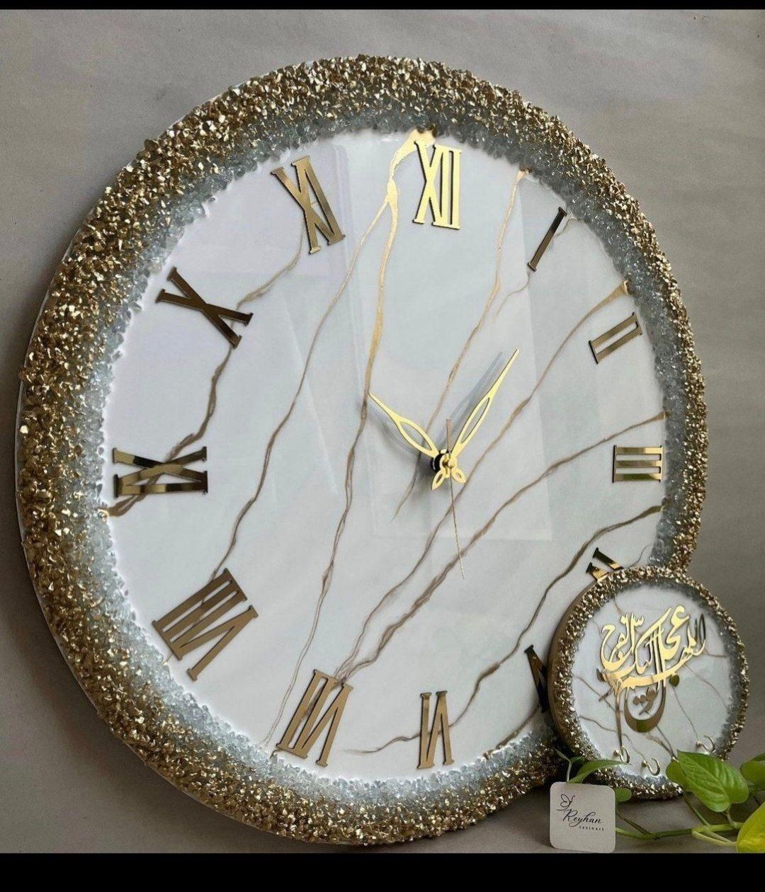 ساعت دیواری رزینی|ساعت دیواری و تزئینی|بیرجند, |دیوار