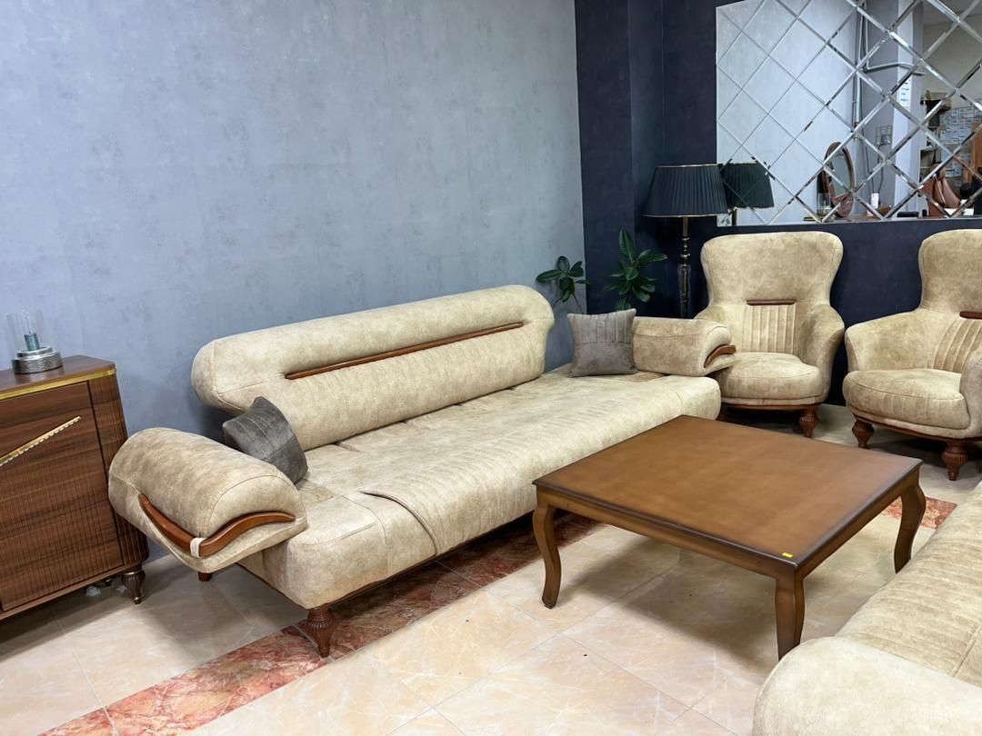 مبل ماندگار شرکتی مدل ویرا ۸ نفره تختخواب شو|مبلمان خانگی و میز عسلی|کرمانشاه, |دیوار