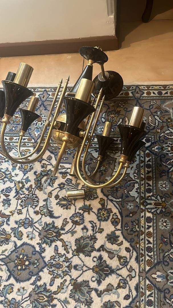 لوستر آب طلا|لوستر و چراغ آویز|تهران, جردن|دیوار