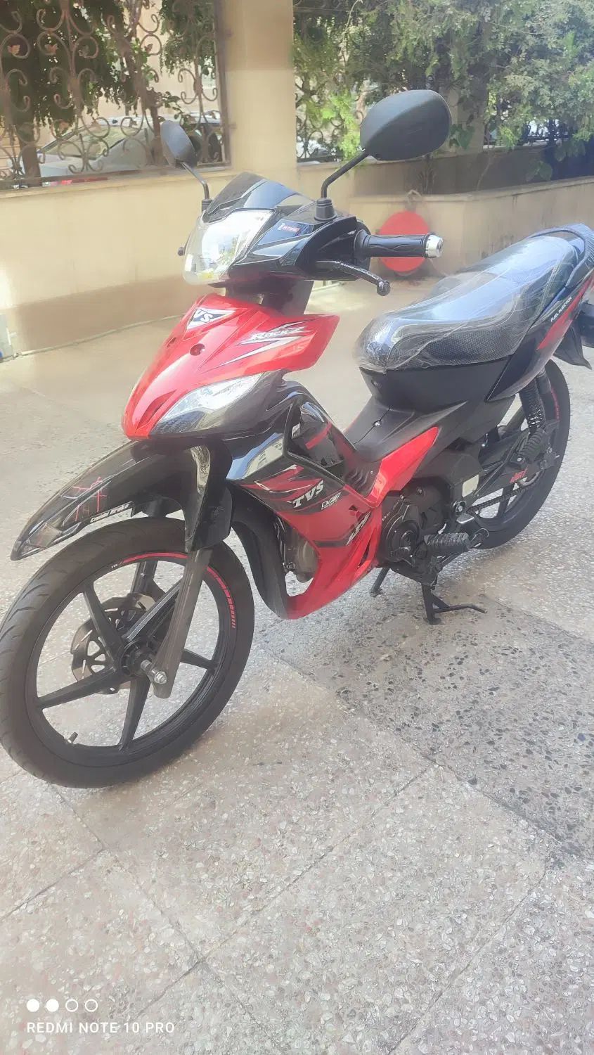 موتور tvs راکز ۱۴۰۲|موتورسیکلت|تهران, ارم|دیوار
