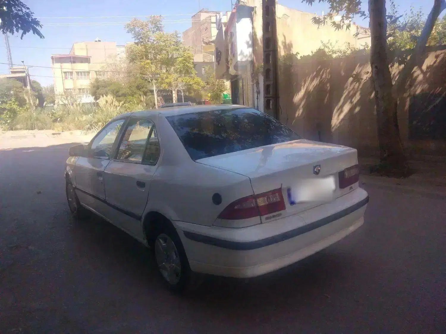 سمند LX 1387سفید دوگانه دو برگ سند تمیز کم کار|خودرو سواری و وانت|مشهد, صیاد شیرازی|دیوار