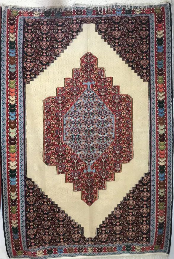 گلیم دستباف سنندج (سنه)|گلیم، جاجیم، گبه|کرج, برغان|دیوار