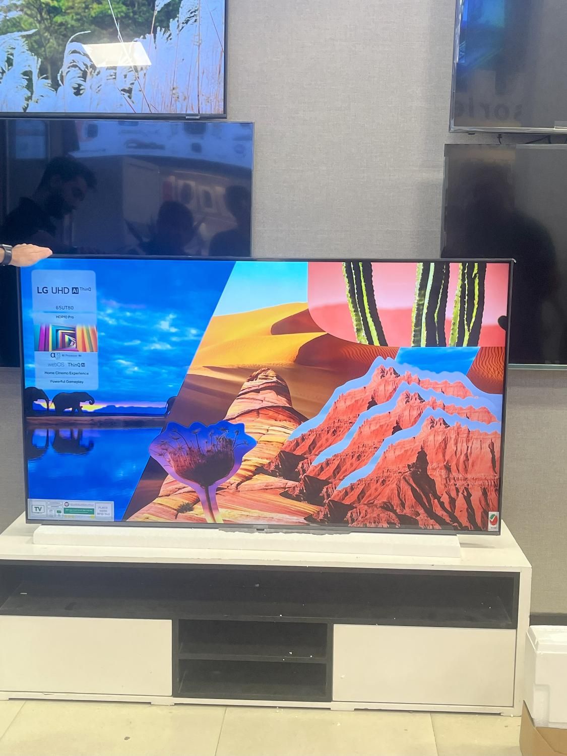 تلویزیون ال جی LG UT80 قسطی|تلویزیون و پروژکتور|اهواز, گلستان|دیوار