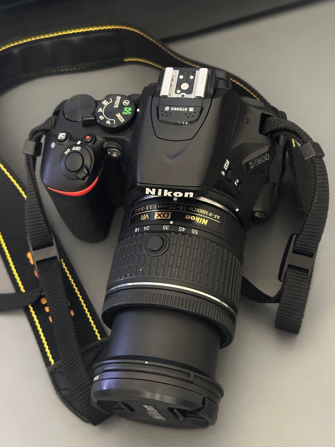 فروش دوربین Nikon D5600 با لنز|دوربین عکاسی و فیلم‌برداری|یزد, |دیوار