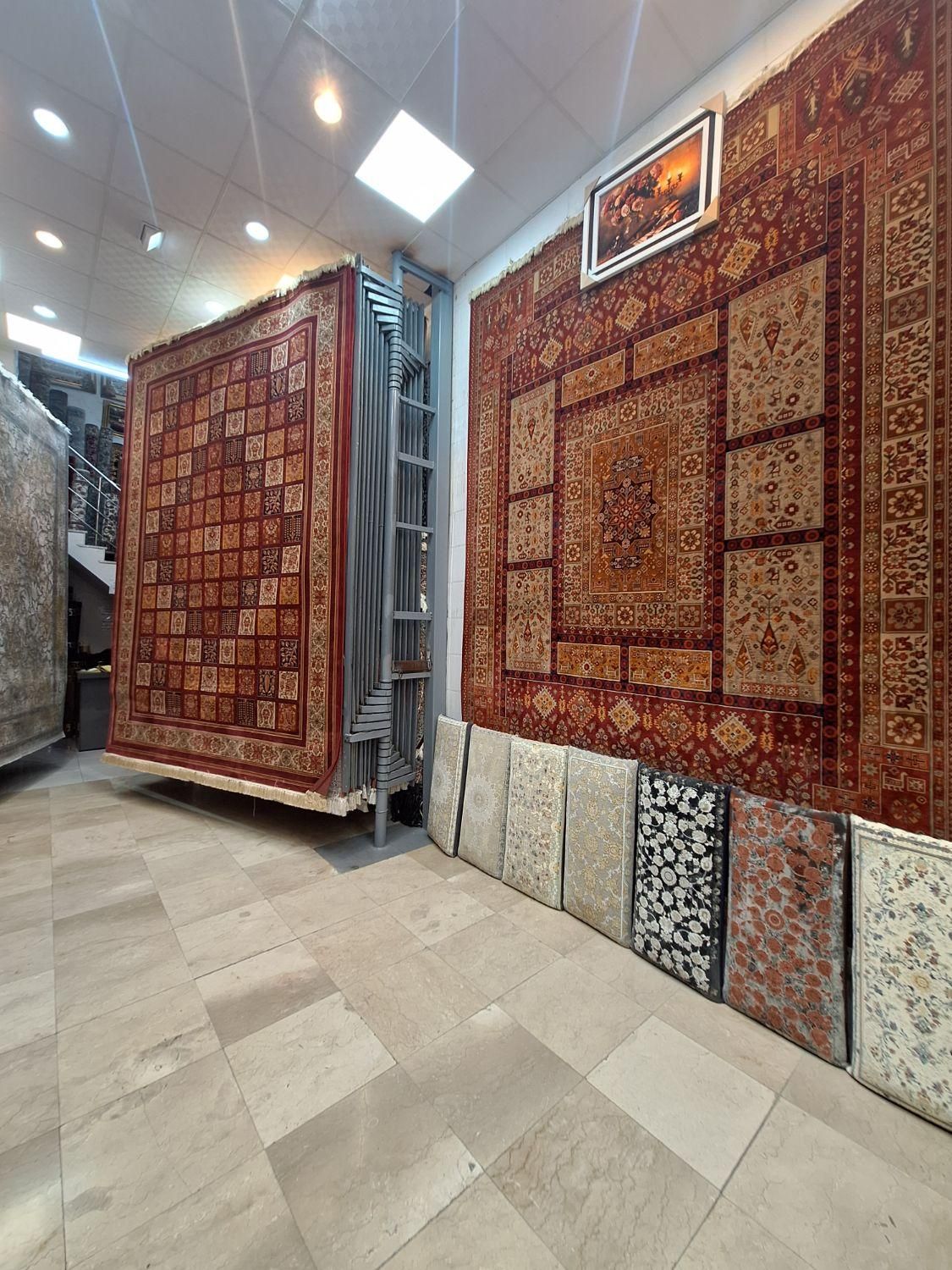 فرش ۹ متری پتینه لاکی هاشمیه ۳ در ۳ بلوچ|فرش|مشهد, امیر|دیوار