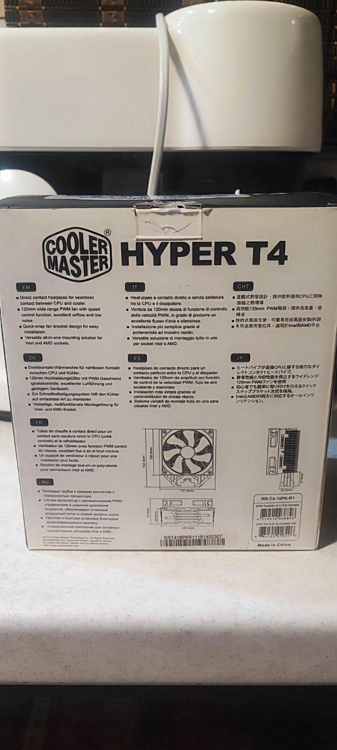 خنک کننده کولر مستر cooler master|قطعات و لوازم جانبی رایانه|تهران, حکیمیه|دیوار