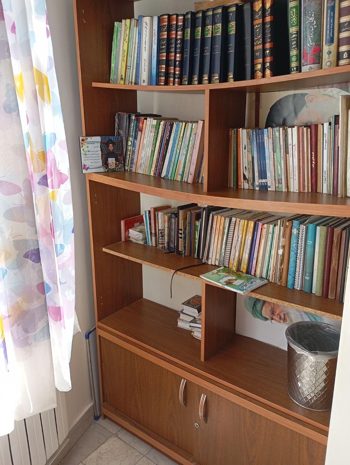 کتابخانه|کتابخانه، شلف، قفسه‌های دیواری|تهران, مرزداران|دیوار