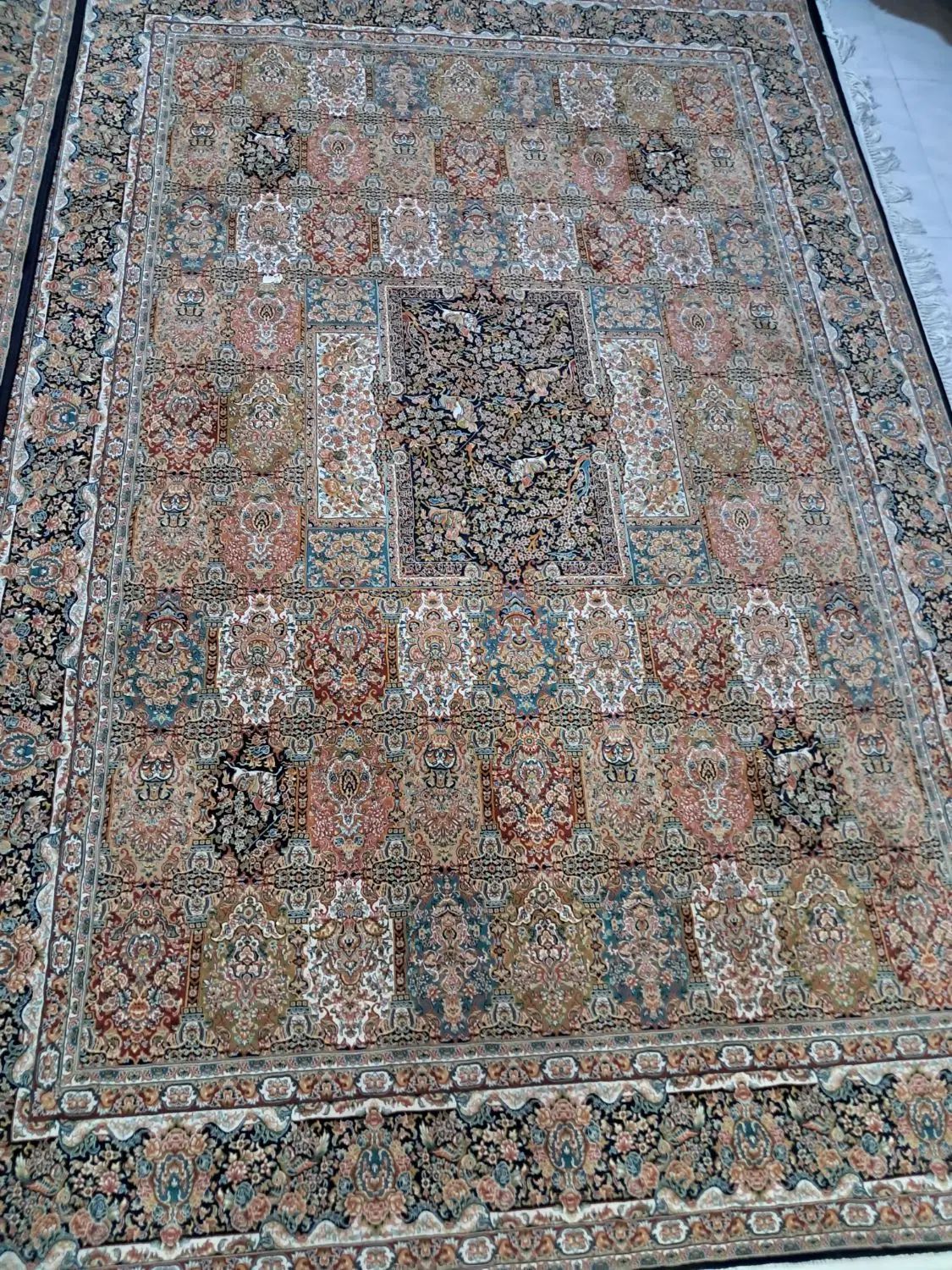 ۲تخته فرش۶متری۱۰۵۰شانه۳۱۰۰ تراکم ضخیم|فرش|کرج, شهرک جهان‌نما|دیوار