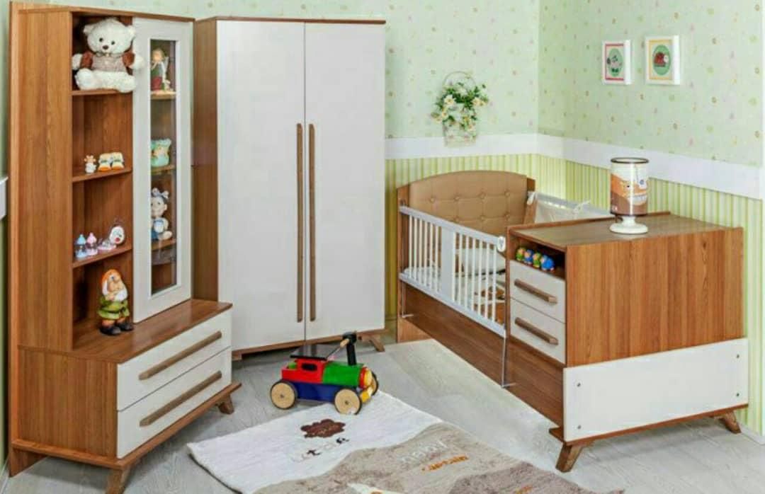 سرویس خواب کودک ونوجوان سیسمونی مدل فلورانس|تخت و صندلی بچه|محمدشهر, عباس آباد|دیوار