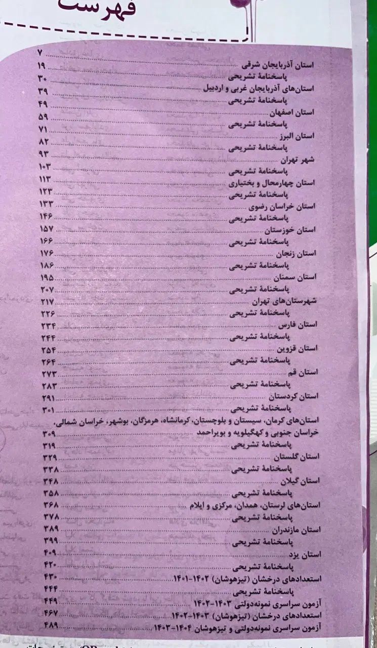 کتاب سی و یک استان نهم به دهم /نمونه و تیزهوشان|کتاب و مجله آموزشی|تهران, شهرک ولیعصر شمالی|دیوار