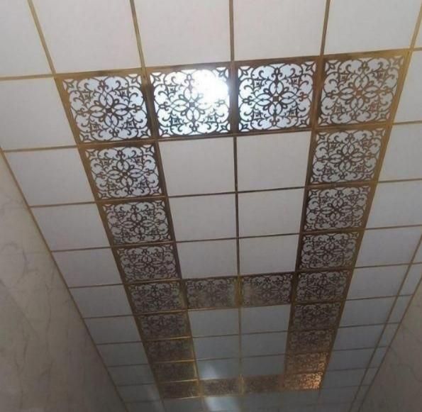 نصاب سقف کاذب تایل 60در60 پنل دیوار پوش|خدمات پیشه و مهارت|مشهد, توس (بلوار توس)|دیوار