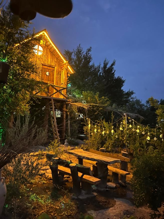 خانه درختی با جکوزی رویایی|اجارهٔ کوتاهمدت ویلا و باغ|قم, پردیسان|دیوار