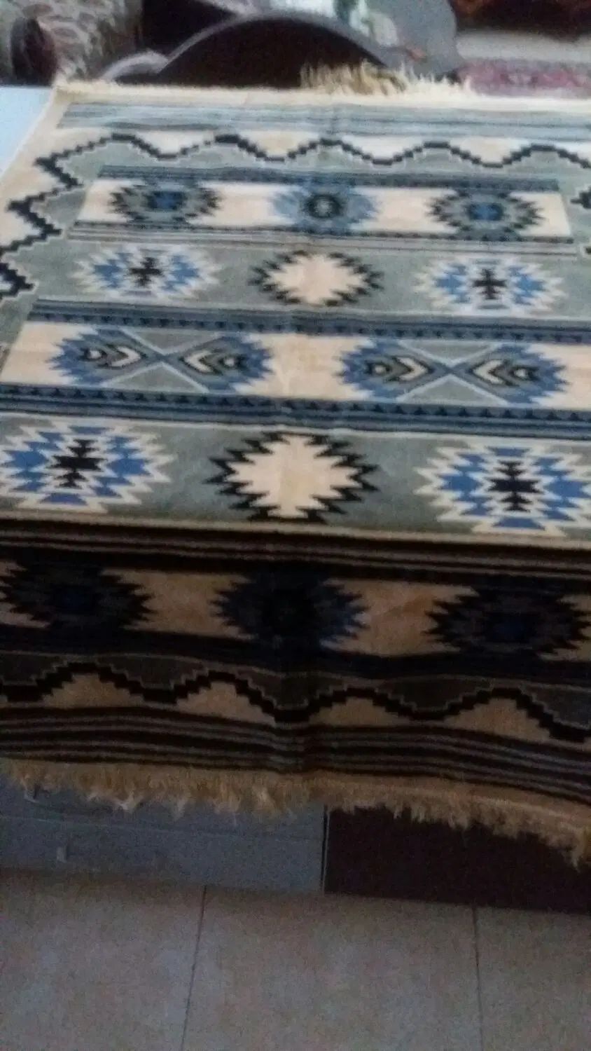 سجاده  مخمل وترمه|گلیم، جاجیم، گبه|تهران, جنت‌آباد مرکزی|دیوار