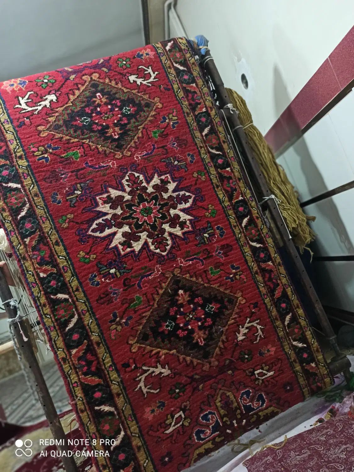 فرش دستبافت کناره خوش نقشه تبریز|فرش|تهران, فردوسی|دیوار