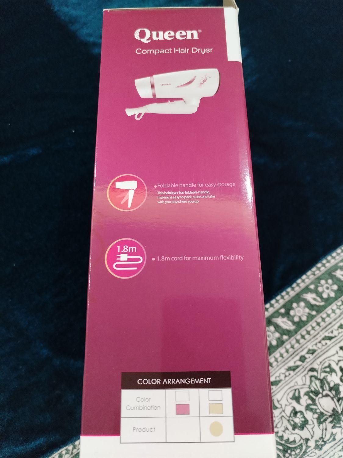 سشوار Queen 1600w،مدل HD360|آرایشی، بهداشتی، درمانی|تهران, امامت|دیوار
