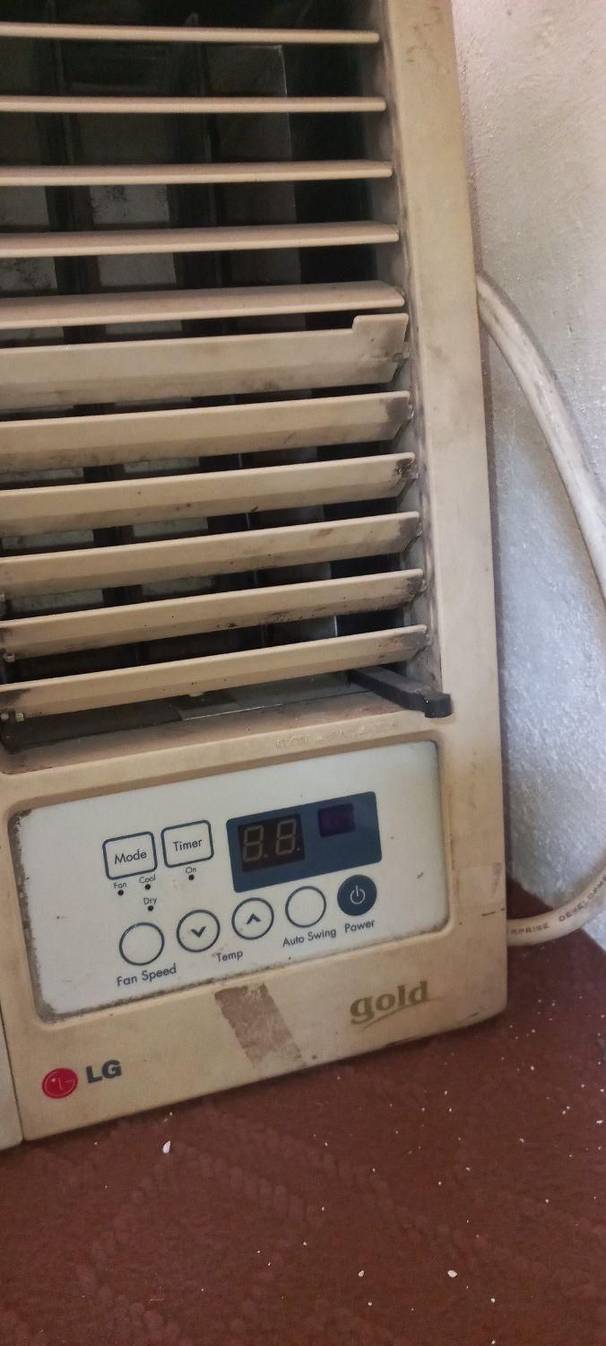 کولر پنجره ایی ال جی|کولر گازی و فن‌کوئل|چابکسر, |دیوار