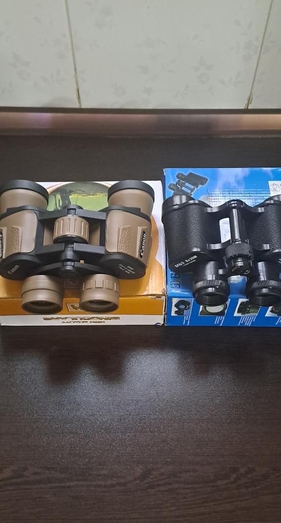 ۲دوربین شکاری آلمانی و روسی|کوهنوردی و کمپینگ|سمنان, |دیوار