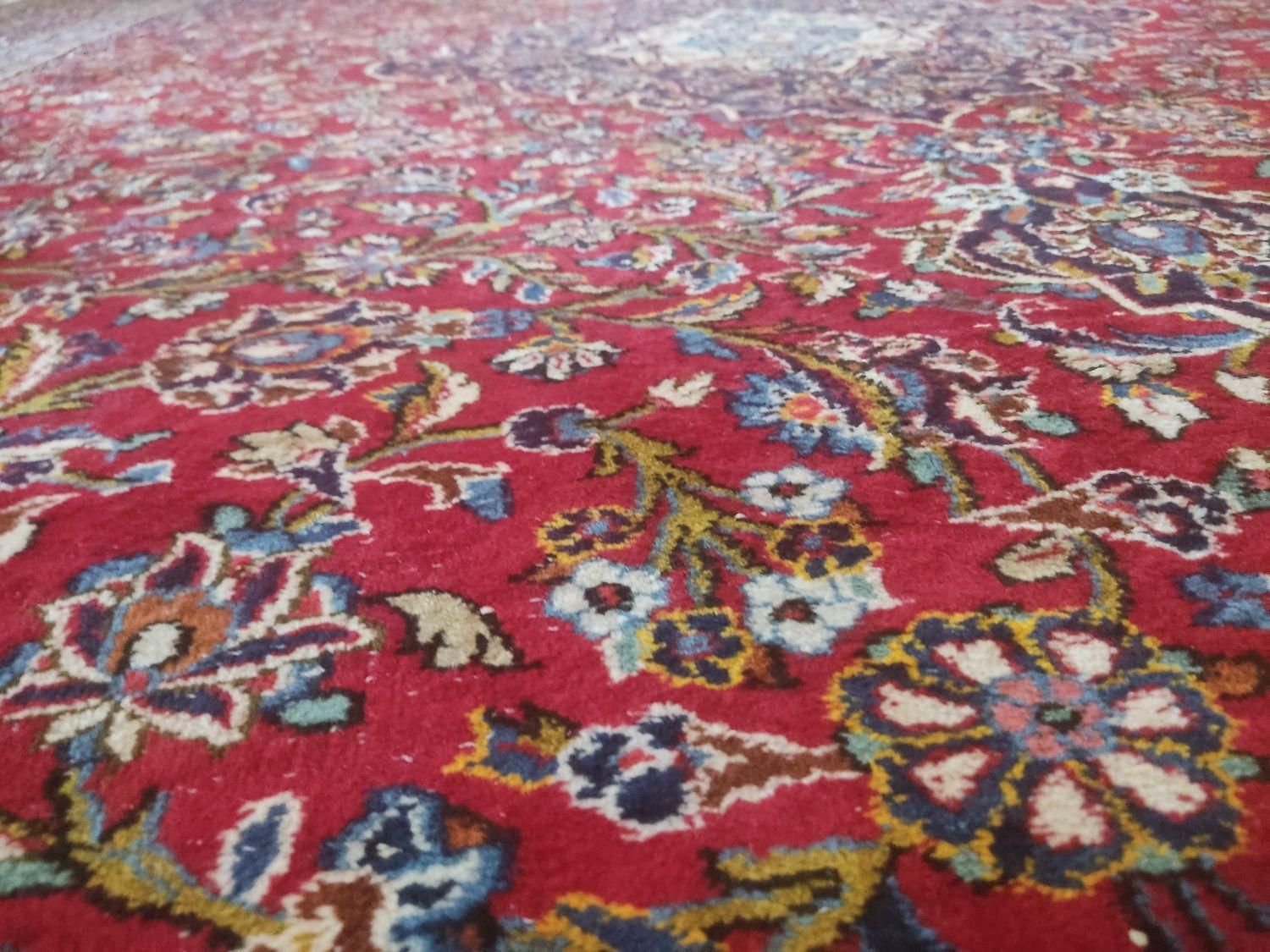 فرش ۱۲ متری دست‌باف کاشان|فرش|کرمانشاه, |دیوار