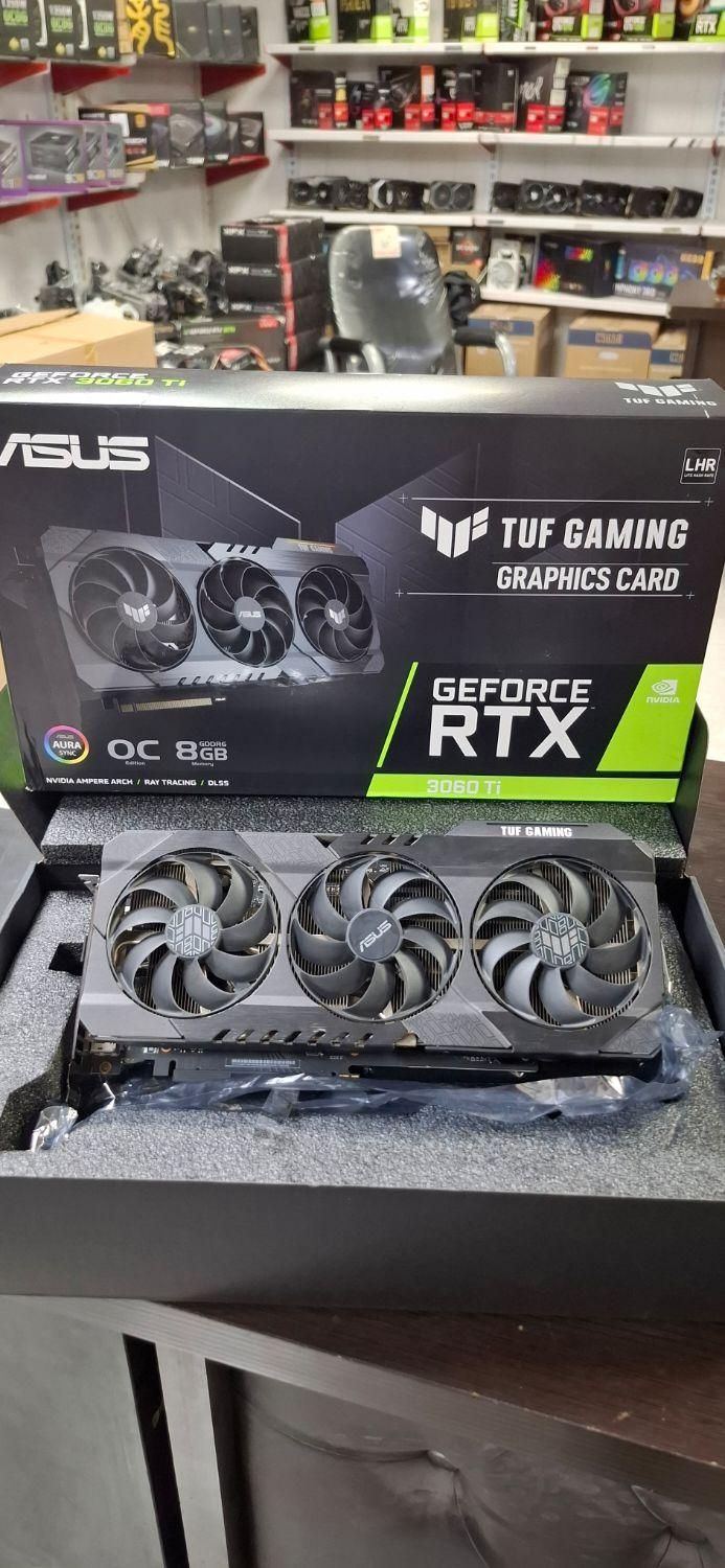 گرافیک geforce rtx 3060ti asus tuf ایسوس|قطعات و لوازم جانبی رایانه|تهران, آذربایجان|دیوار