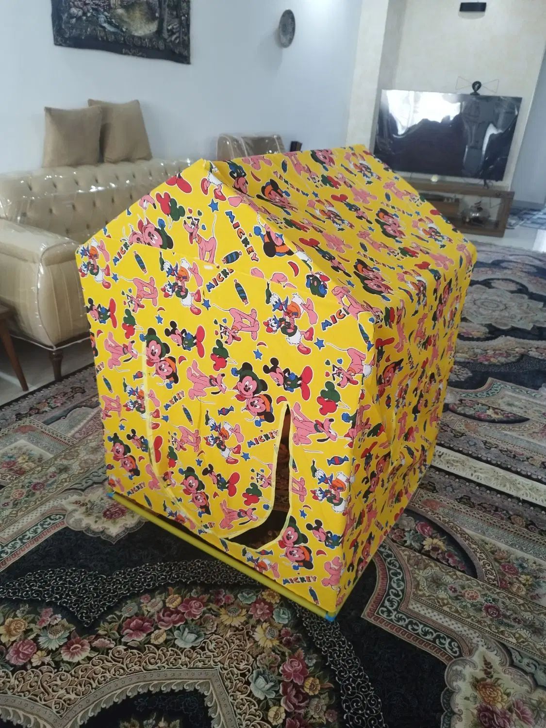 چادر بازی بچه ها سالم|اسباب‌بازی بچه|رشت, سعدی (تختی)|دیوار