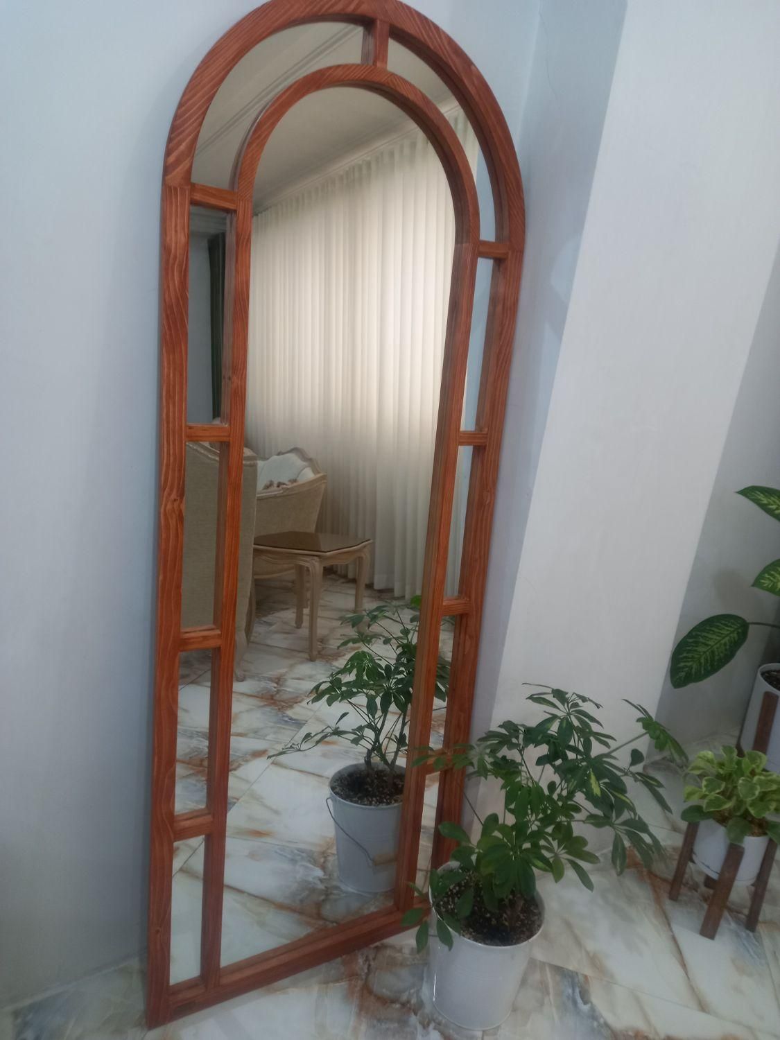 آینه قدی چوبی(ام دی اف نیست)|آینه|میانه, |دیوار