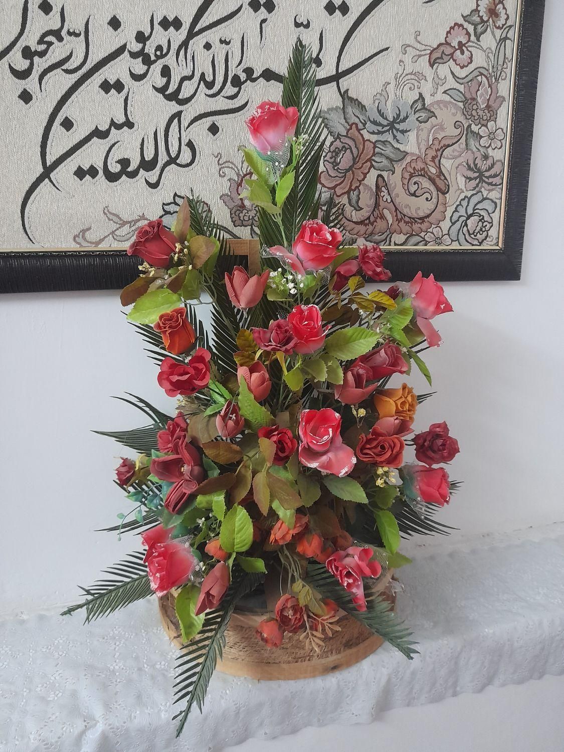 گل و گلدان|گل مصنوعی|گناباد, |دیوار