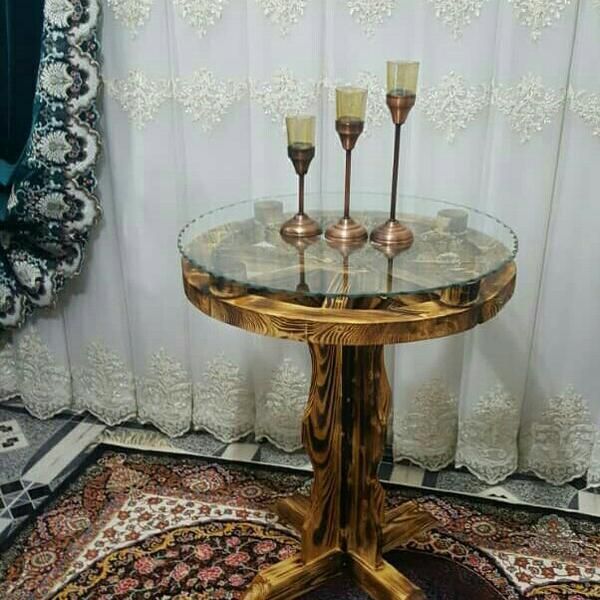 میز کنارسالنب روسی میزخاطره روستیک میز خاطره چوبی|مبلمان خانگی و میز عسلی|شهریار, شهریار|دیوار