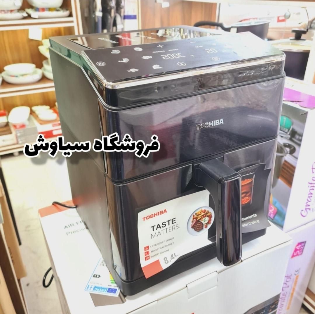 سرخ کن توشیبا ژاپن ۲ المنت wifi دار با حافظه داخلی|اجاق گاز و لوازم برقی پخت‌وپز|تهران, تهرانسر شرقی|دیوار