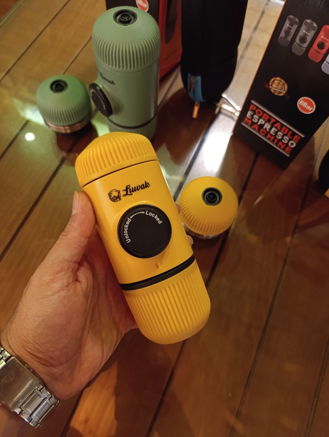 قهوه ساز مسافرتی نانوپرسو اصلی برند لواک|قوری، کتری، قهوه‌ساز دستی|اصفهان, جلالیه|دیوار