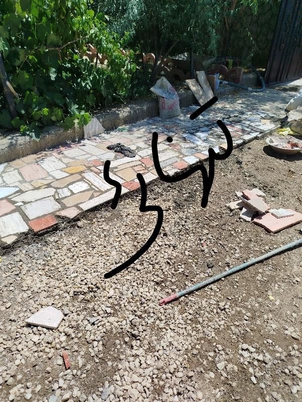 سنگ لاشه رنگی ویلا باغ|مصالح و تجهیزات ساختمان|تبریز, |دیوار